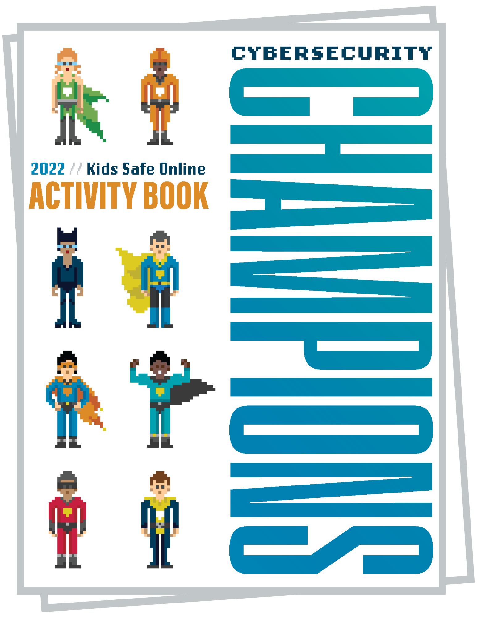 Kids Safe Online Activity Book 2022 cover