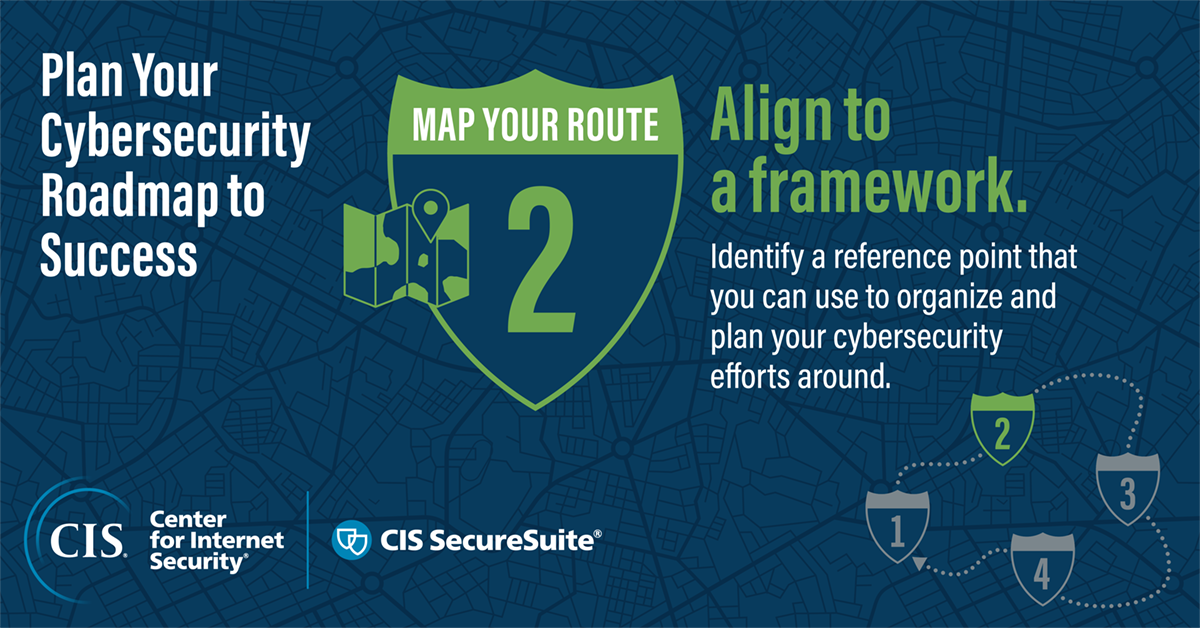 Map Your Route Step 2 Align to a Framework
